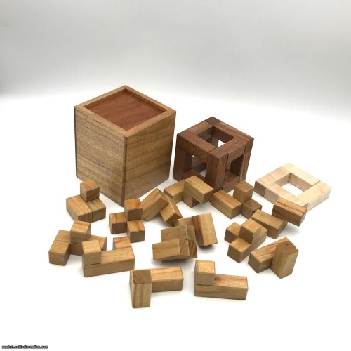 Caged Polycubes #2 by John Rausch