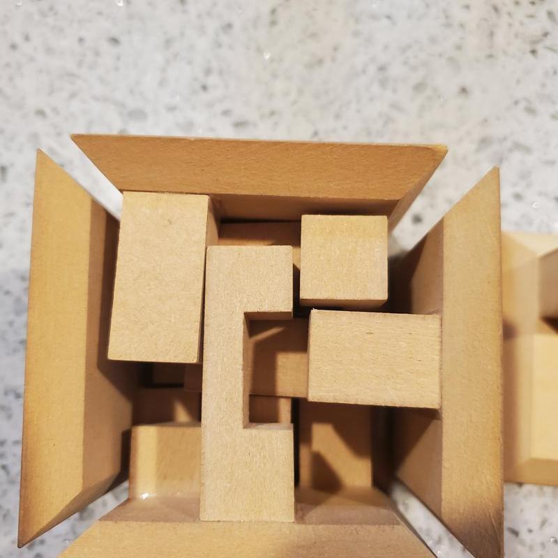 Cube Packing Puzzle