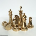 Hanayama Chess Set - special gold IPP35 edition