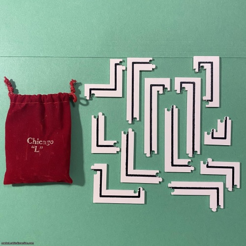 Chicago L, IPP23 (2003) exchange puzzle designed by Donald Knuth