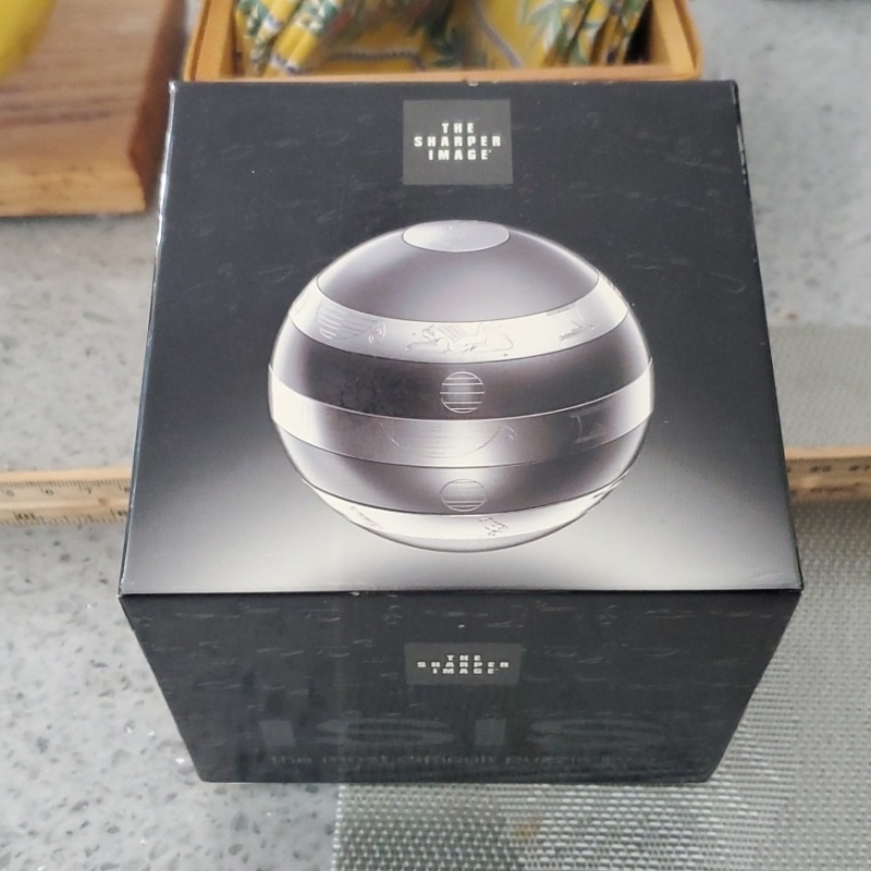 ISIS 1 Sharper Image Original Box, Instructions.