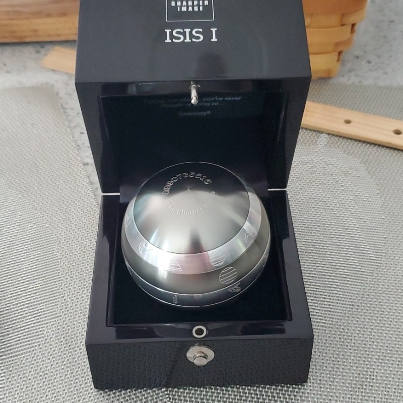 ISIS 1 Sharper Image Original Box, Instructions.