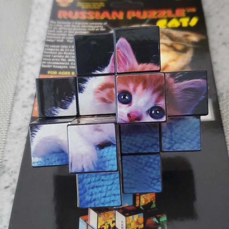 3D Russian Twisty Puzzle!  CATS!
