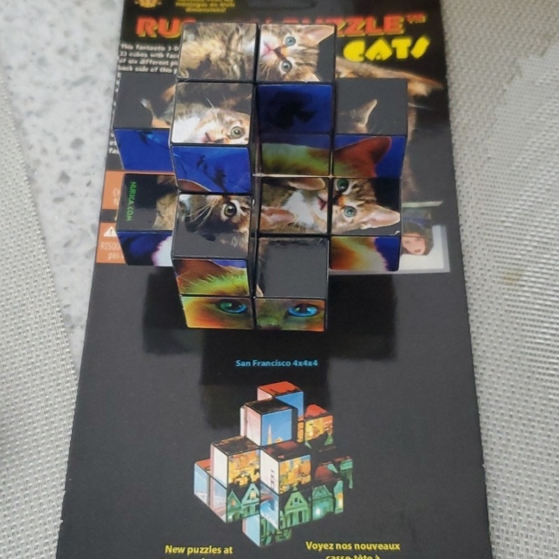 3D Russian Twisty Puzzle!  CATS!