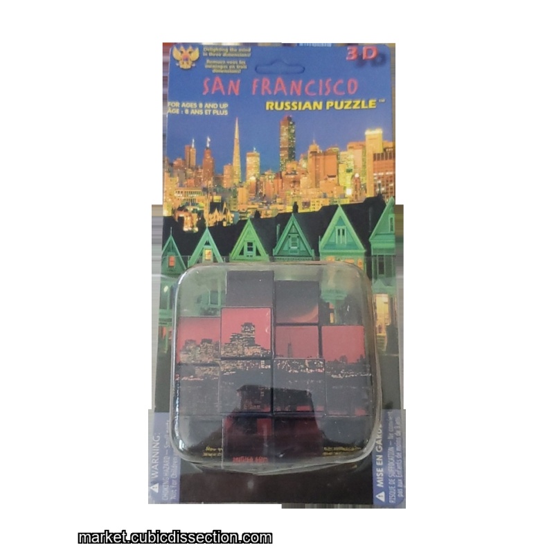 3D Russian Twisty Puzzle!  SAN FRANCISCO 6 Pictures
