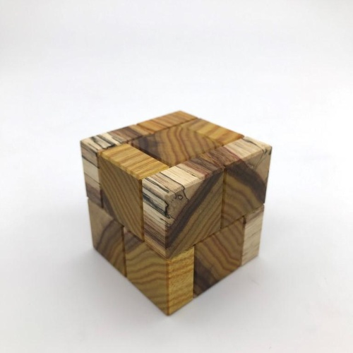 Cube Sixteen Canary Sapwood by  Stewart Coffin (1)