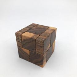 Cube Sixteen Rosewood Sapwood by Stewart Coffin (1)