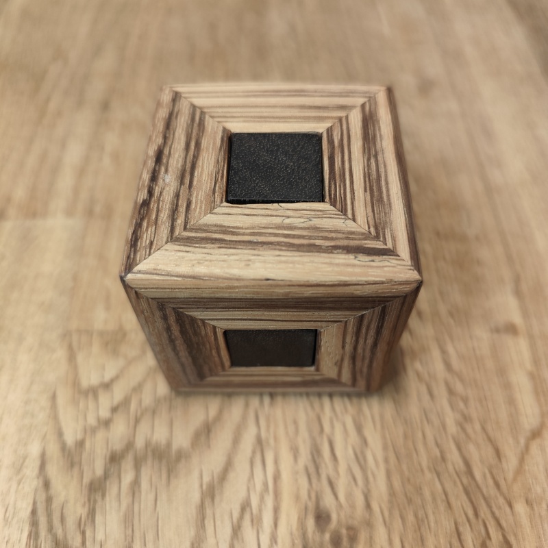 Sonneveld's Cubed Burr - Dic Sonneveld made by Brian Menold