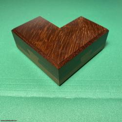 Sandfield's Cutaway Dovetail Puzzle, IPP19 (1999) exchange puzzle made by Perry McDaniel