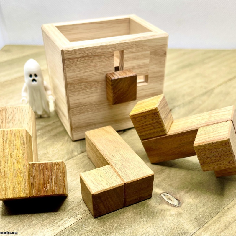 Wandering Cubes Packing Puzzle