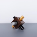 Three Bar Cube - Bits and Pieces Puzzle - Rare