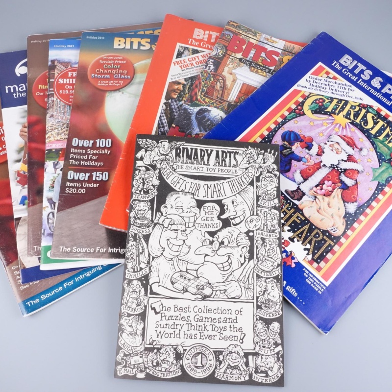 Binary Arts & Bits and Pieces Catalog Lot x9