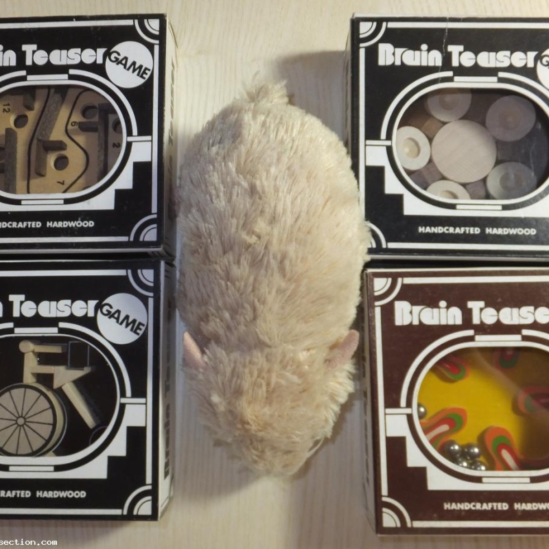 4 Wooden Dexerity Games by WADA (Lot 5)