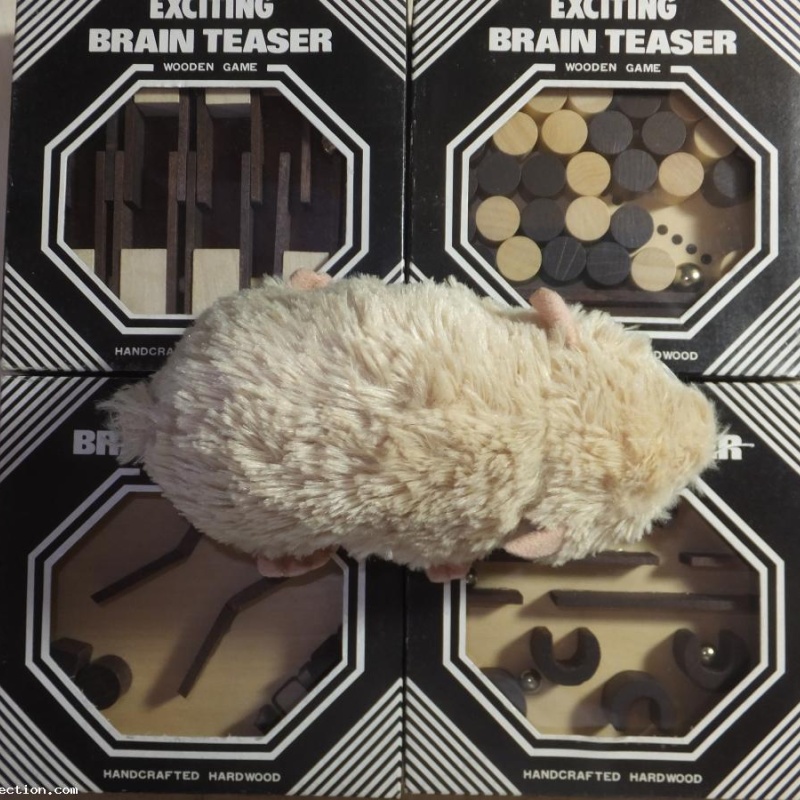 4 Wooden Dexerity Games by WADA larger size (Lot 6)