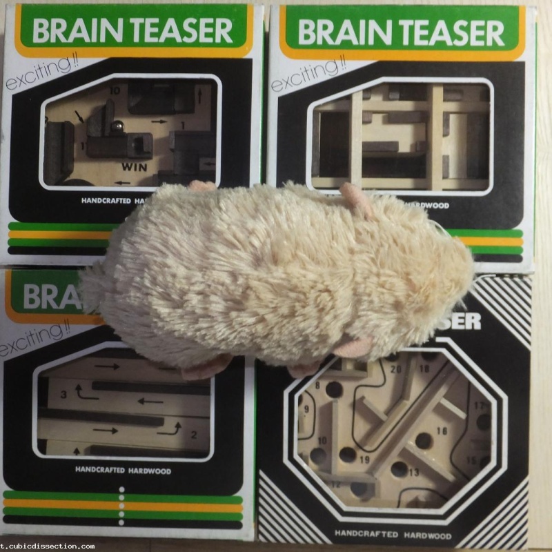 4 Wooden Dexerity Games by WADA larger size (Lot 7)