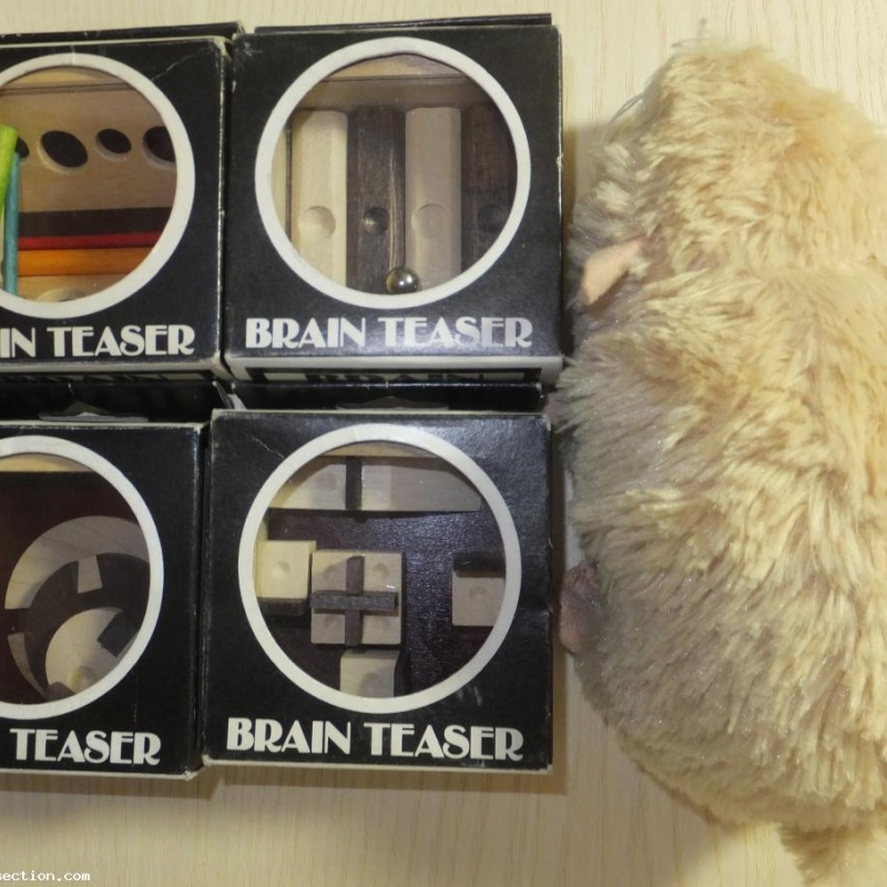 4 Wooden Dexerity Games by WADA smaller size (Lot 8)