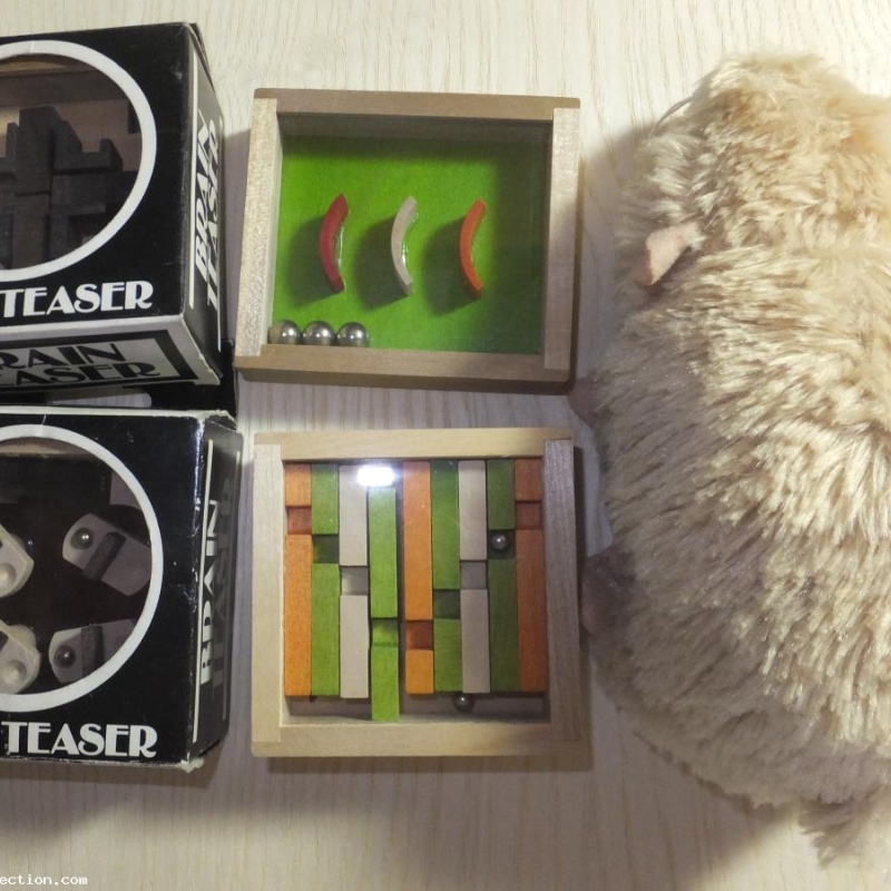 4 Wooden Dexerity Games by WADA smaller size (Lot 9)