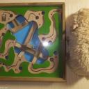 One large format Wooden Dexerity Game by WADA  (Lot 10)