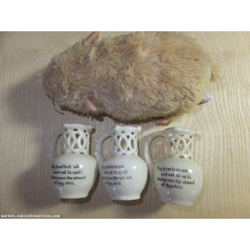 3 Crested Puzzle Jugs, Chester, Bridlington and Hull  (Lot 3 of 4)