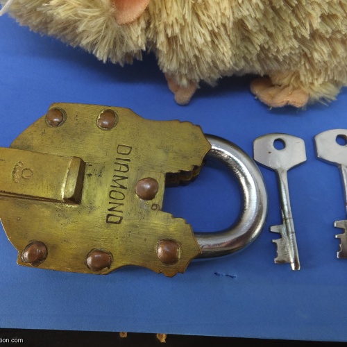 Trick Padlock #2 "6 Levers Diamond"