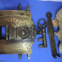 Trick Padlock #21 : No markings, 2 keys - Heavy 20 SPH Equiv!