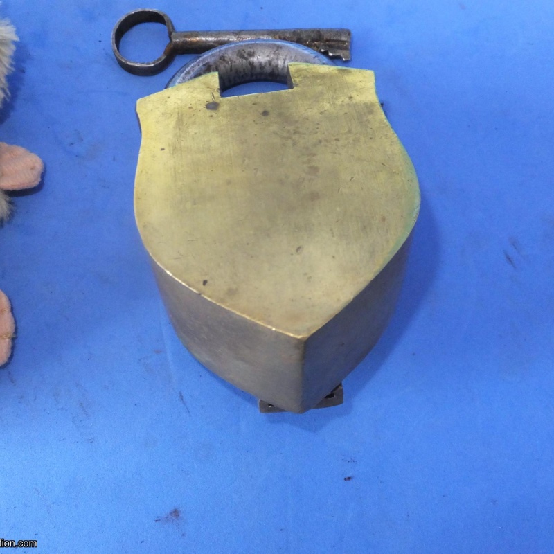 Trick Padlock #10 "K.R.Subbiahnadar Sudama Karai Kudi 6 Levers"
