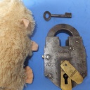 Trick Padlock #16 "Aligarh 70 6 Levers"
