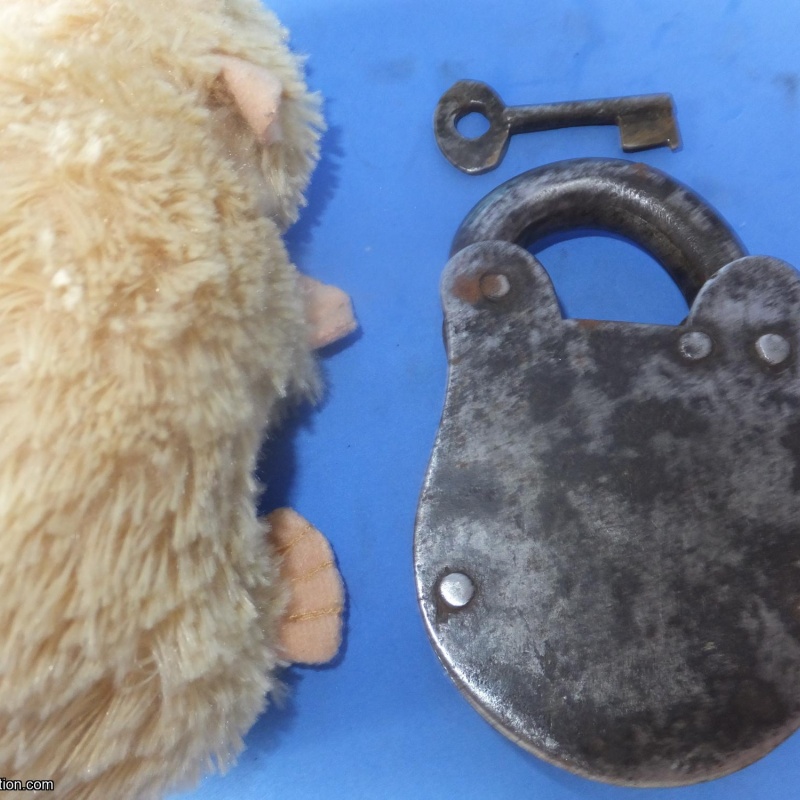 Trick Padlock #24 Text worn / illegible