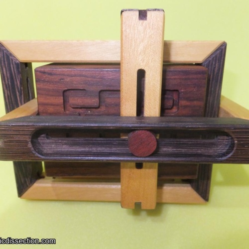 Stickman Try-Knot Puzzle Box (No. 17)