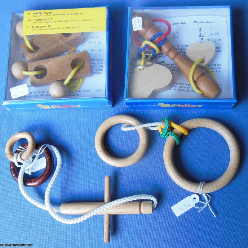 4 Disentanglement puzzles Philos and other