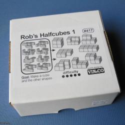 Rob&#039;s Halfcubes 1 puzzle by Vinco