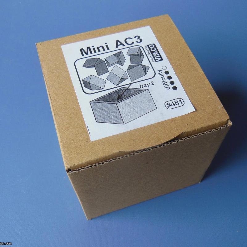 Mini AC3 wooden puzzle by Vinco