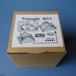 Triangle AC1 wooden puzzle by Vinco