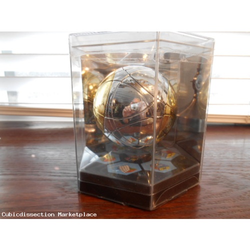 Traiphum Megaminx Ball, metallic gold/white