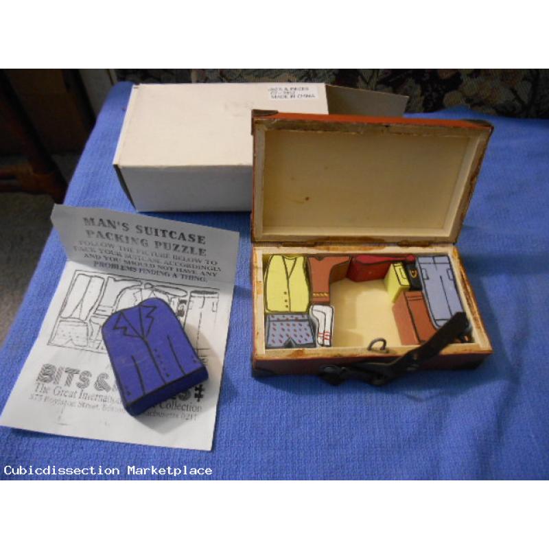 Man&#039;s Suitcase Packing Puzzle (B&P #07-7412)