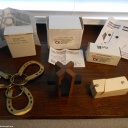 Three puzzles, B&P: Three Horseshoes, Double Cross, Coin Remove