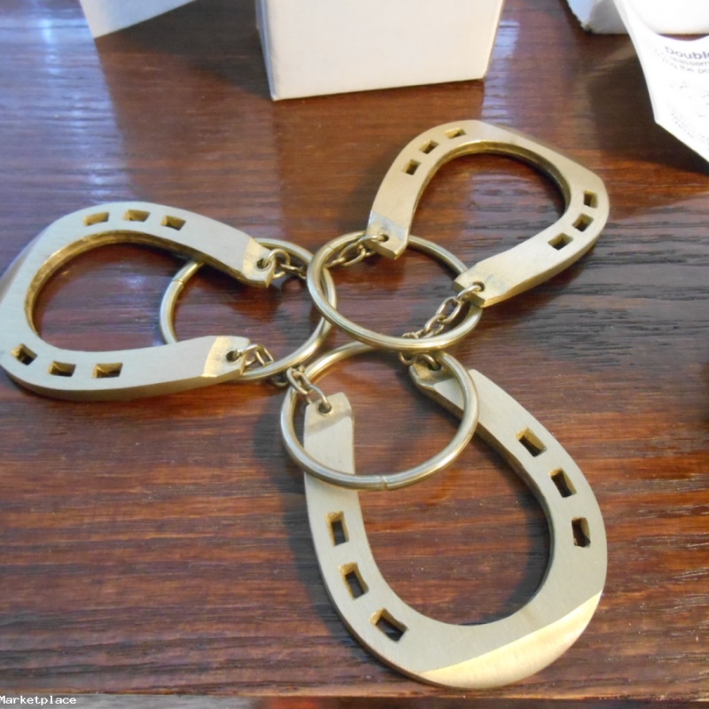 Three puzzles, B&P: Three Horseshoes, Double Cross, Coin Remove
