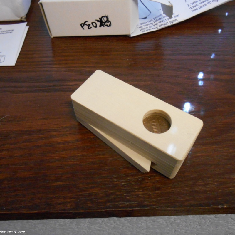 Three puzzles, B&P: Three Horseshoes, Double Cross, Coin Remove