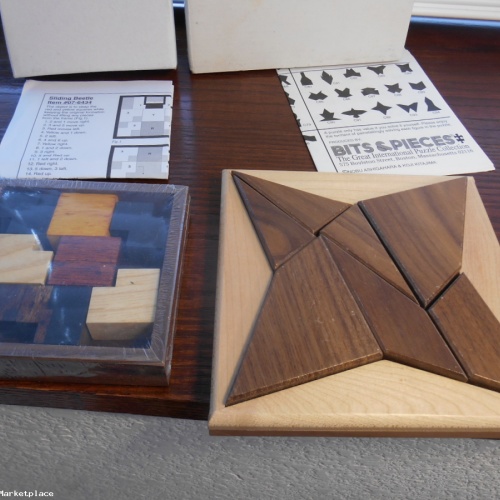 Two B&P puzzles: Devil Puzzle and Beetle Sliding Puzzle