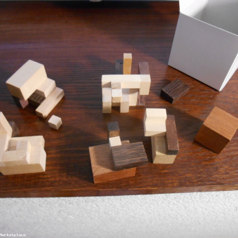 6x6x6 Dissection to 5x5x5, 4x4x4, 3x3x3