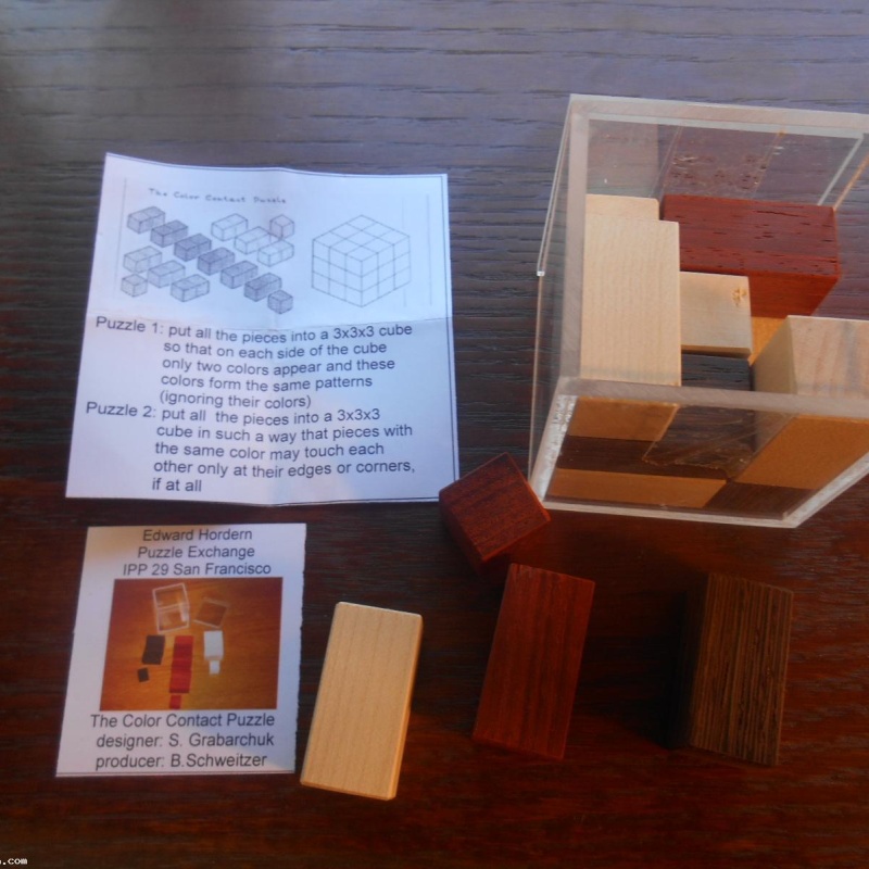 The Color Contact Puzzle