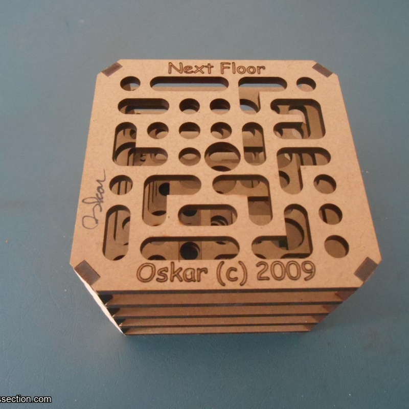 Next Floor ball maze, Oskar, 2009