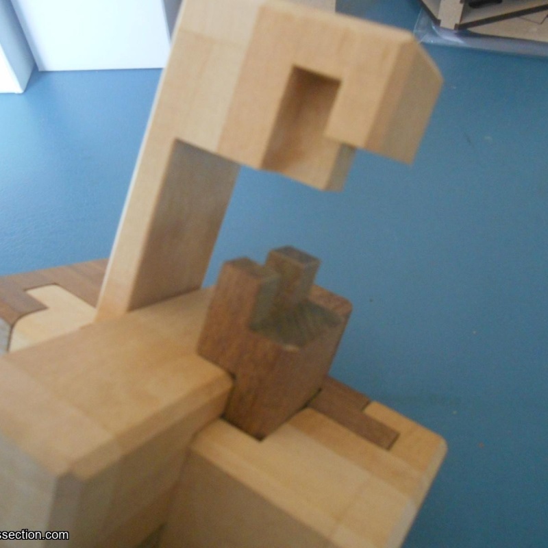 Japanese Wood Joint Puzzle by de Vreugd