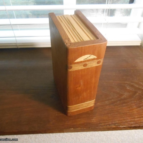 Secret Wood Book Puzzle Box - Jesse Born