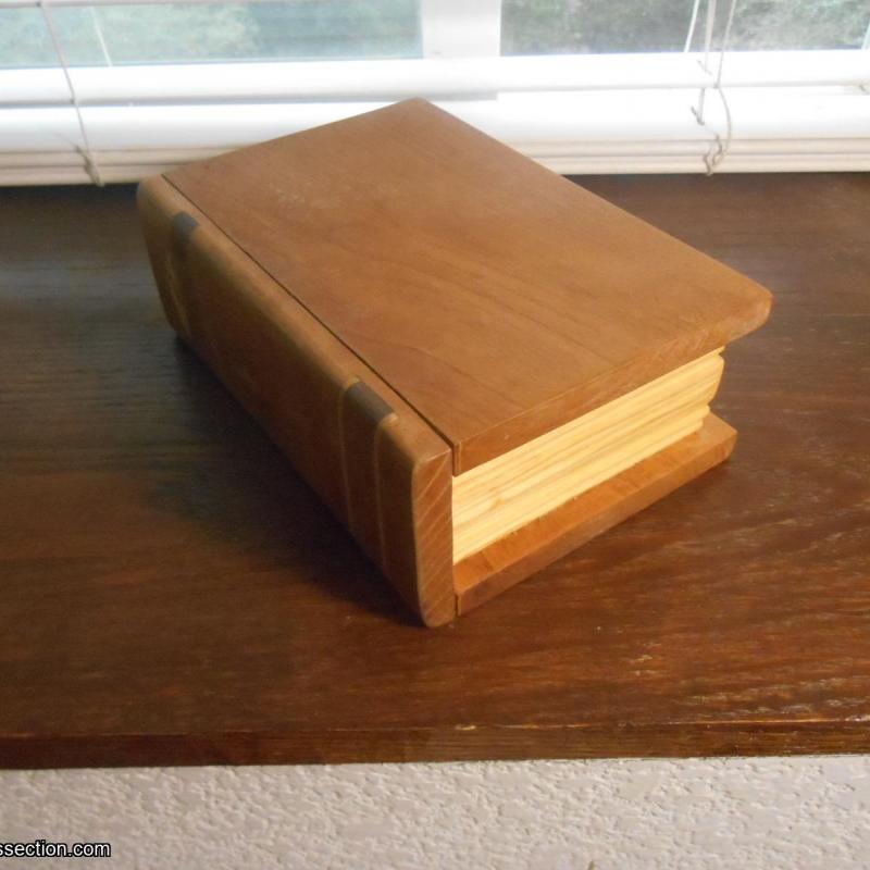 Secret Wood Book Puzzle Box - Jesse Born