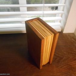 Secret Wood Book Puzzle Box - Jesse Born