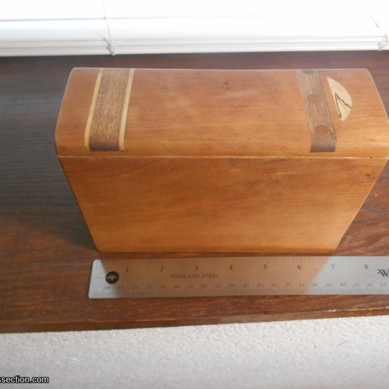 Secret Wood Book Puzzle Box - Jesse Born