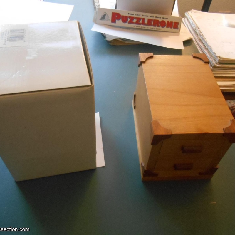 Double Drawer Box, Akio Kamei