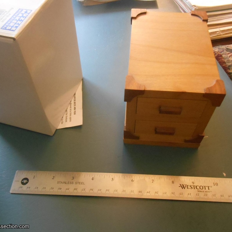 Double Drawer Box, Akio Kamei