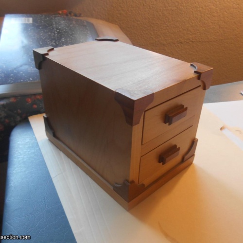 Double Drawer Box, Akio Kamei